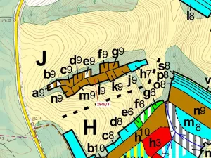 Dražba lesa, Píšť, 1130 m2