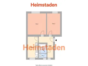 Pronájem bytu 2+1, Ostrava - Mariánské Hory, Výstavní, 56 m2