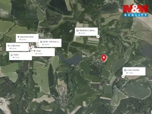 Pronájem zahrady, Postupice, 729 m2