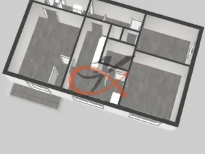 Prodej bytu 3+1, Rožnov pod Radhoštěm, Meziříčská, 60 m2