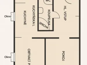 Pronájem bytu 1+1, Rychnov nad Kněžnou, Jiráskova, 38 m2