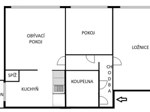 Prodej bytu 3+1, Ostrava, Výškovická, 59 m2