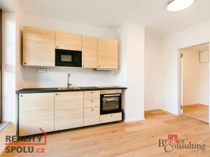 Pronájem bytu 1+kk, Brno - Zábrdovice, Bratislavská, 24 m2