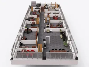 Pronájem kanceláře, Brno, Dornych, 397 m2