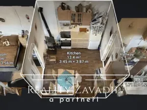 Prodej bytu 1+1, Český Těšín, Na Olšinách, 35 m2