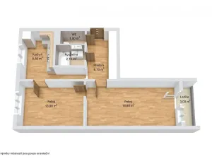 Prodej bytu 2+1, Chodov, Osadní, 52 m2