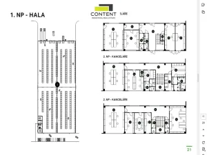 Pronájem skladu, Zlín, Rybníky V, 3500 m2
