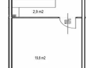 Pronájem bytu 1+kk, Liberec, Revoluční, 29 m2