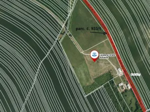 Dražba pozemku, Šaratice, 6562 m2