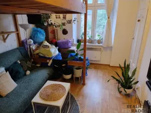 Pronájem bytu 1+kk, Brno - Veveří, Smetanova, 22 m2