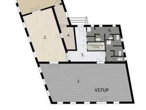 Prodej obchodního prostoru, Dnešice - Černotín, 205 m2