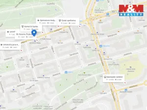 Pronájem bytu 1+1, Praha - Žižkov, Hartigova, 34 m2