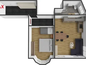 Prodej bytu 2+kk, Vejprty, Úzká, 58 m2