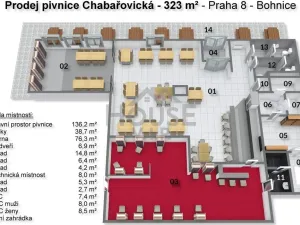 Prodej restaurace, Praha - Kobylisy, Chabařovická, 295 m2