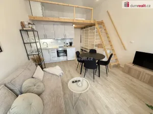 Pronájem bytu 1+kk, Praha - Smíchov, Na Valentince, 42 m2