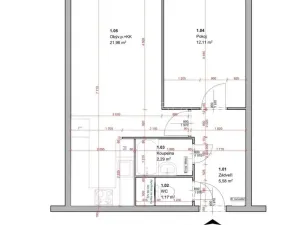 Prodej bytu 2+kk, Praha - Stodůlky, Drimlova, 43 m2