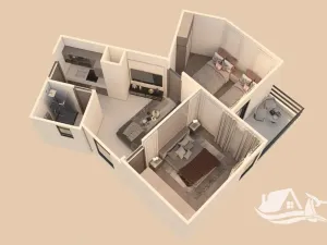 Prodej bytu 3+kk, Hurghada, Egypt, 68 m2