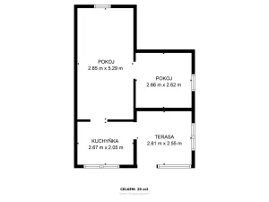 Prodej chaty, Pokojov, 35 m2