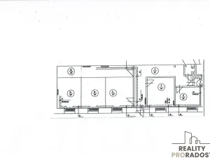Pronájem kanceláře, Pardubice, třída Míru, 140 m2