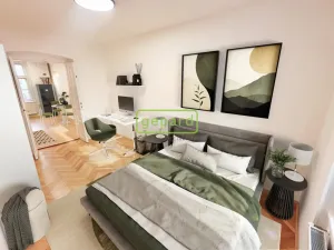 Pronájem bytu 2+kk, Praha - Žižkov, Vlkova, 39 m2