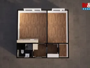 Pronájem bytu 2+kk, Liberec - Liberec VI-Rochlice, Dobiášova, 42 m2