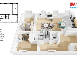 Pronájem rodinného domu, Hostouň, Pod Kostelem, 105 m2