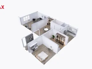 Pronájem bytu 3+1, Bohdíkov, 90 m2