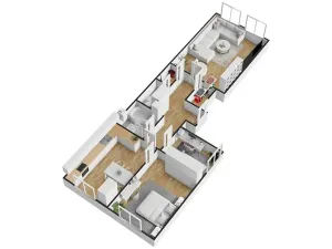 Prodej bytu 3+1, Uničov, Olomoucká, 95 m2