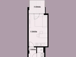 Prodej bytu 1+kk, Brno, Burešova, 33 m2