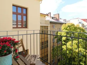 Pronájem bytu 3+kk, Praha - Vinohrady, Máchova, 66 m2
