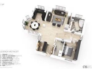 Prodej rodinného domu, Babice, Starobabická, 200 m2