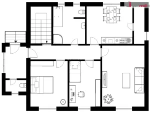 Prodej rodinného domu, Hořátev, 140 m2