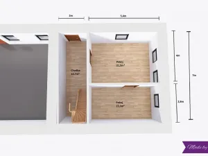 Prodej rodinného domu, Chlum, 823 m2