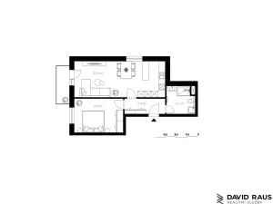 Prodej bytu 2+kk, Bystřice nad Pernštejnem, Forota, 35 m2