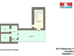 Pronájem bytu 3+1, Horažďovice, Podbranská, 122 m2