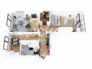 Prodej bytu 2+1, Olomouc, Tovární, 53 m2