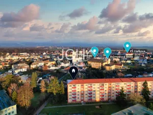 Prodej bytu 3+1, Uničov, Hrdinů, 64 m2