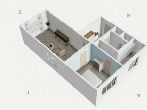 Prodej bytu 2+1, Nejdek, Okružní, 57 m2