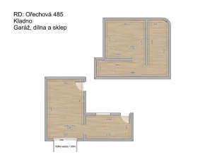 Prodej rodinného domu, Kladno, Ořechová, 97 m2