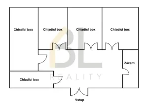 Pronájem skladu, Hodonín, Na Výhoně, 90 m2