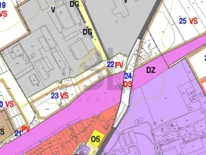 Pronájem komerčního pozemku, Hodonín, Na Výhoně, 3306 m2