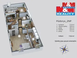 Prodej rodinného domu, Povrly - Roztoky, 202 m2