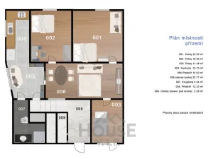 Prodej rodinného domu, Kojetice, Ke kněžihorce, 213 m2
