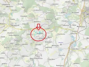 Prodej podílu lesa, Neveklov, 7656 m2