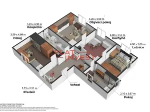 Prodej rodinného domu, Krásný Dvůr, 95 m2