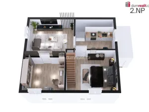 Prodej rodinného domu, Čerčany - Vysoká Lhota, Růžová, 130 m2