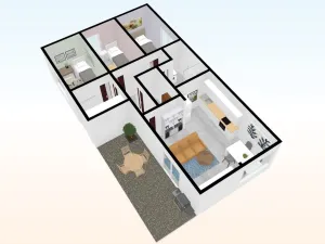 Pronájem rodinného domu, Zvěřínek, Nymburská, 64 m2