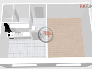 Pronájem bytu 1+1, Třebíč, Moskevská, 33 m2