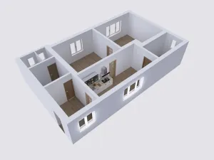 Prodej bytu 2+1, Dlouhá Loučka, Sokolská, 75 m2