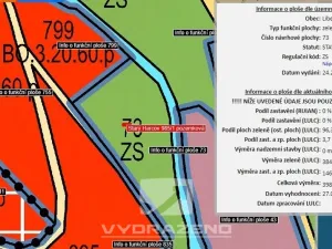 Prodej zahrady, Liberec, 2834 m2